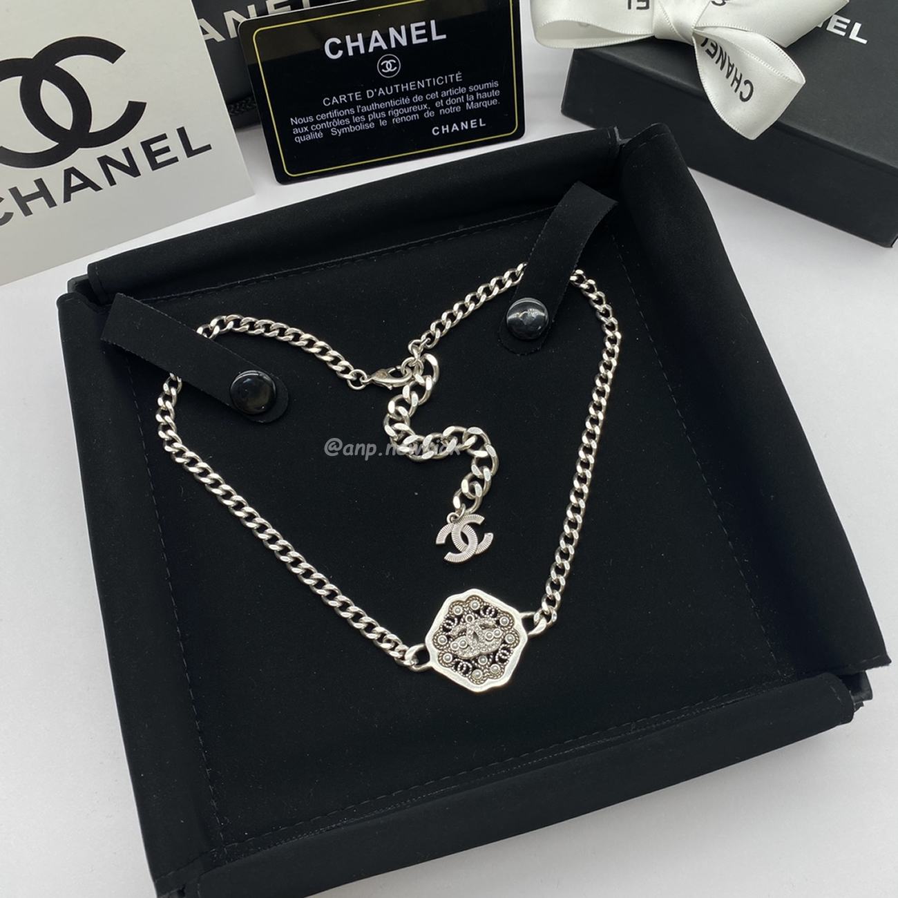 Chanel Cc Pearl Necklace (10) - www.newkick.vip